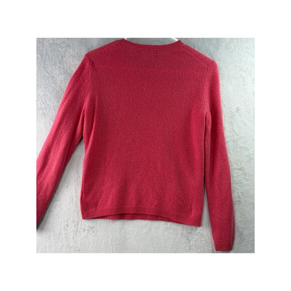 Tahari Pure Luxe Cashmere Sweater – Pink – Size M - Picture 2 of 6